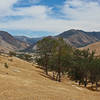 Singletrack down to the valley floor.