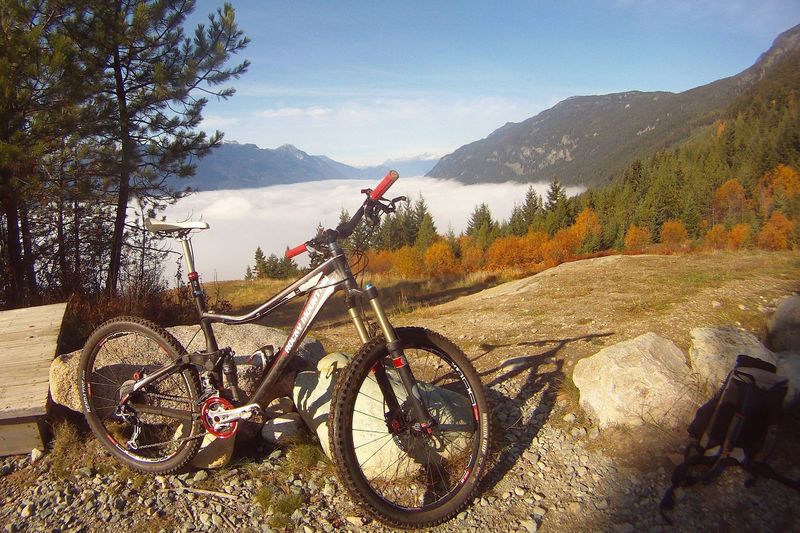 Mer de nuage lors d'une sortie d'automne