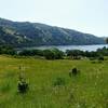 The view towards Coyote Lake.