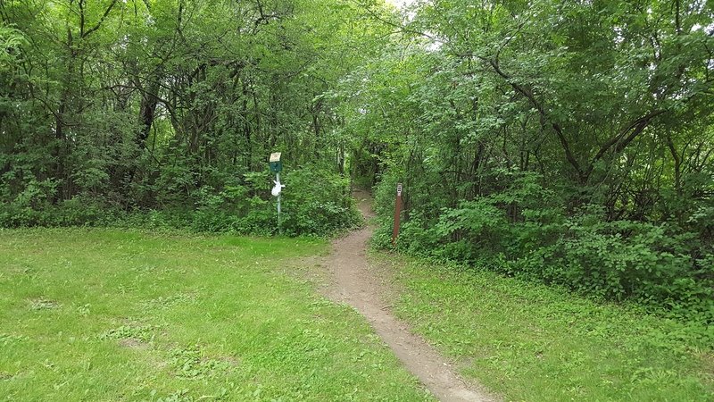 Trail entrance