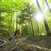 A little bit of berms goodness on Freak N Nature trail.