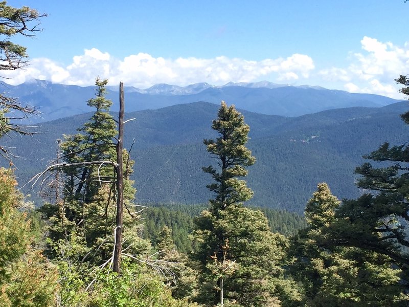 Lookout viewing north toward Hwy 64