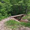 Intersection of Sore Heel Trail with Bald Rock Fork Rd.  You can ride through the creek on the right.