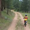 Little ones exploring Buffalo Creek