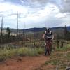 Riding on Buck Gulch Trail