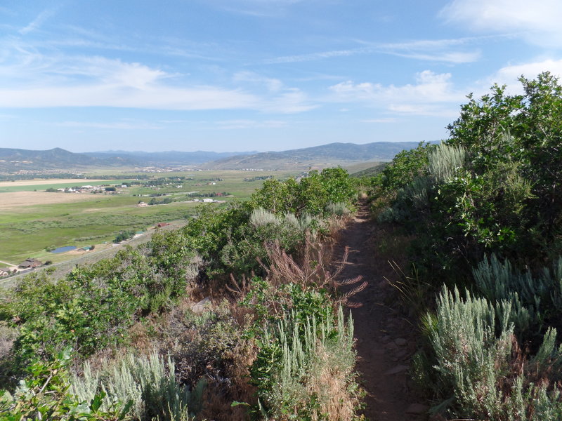 View of part of Park City from La Dee Duh.