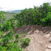 Berm turn on Rusty Shovel.