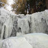 Winter waterfall