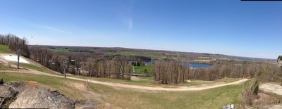 The view from the top of Glen Eden.