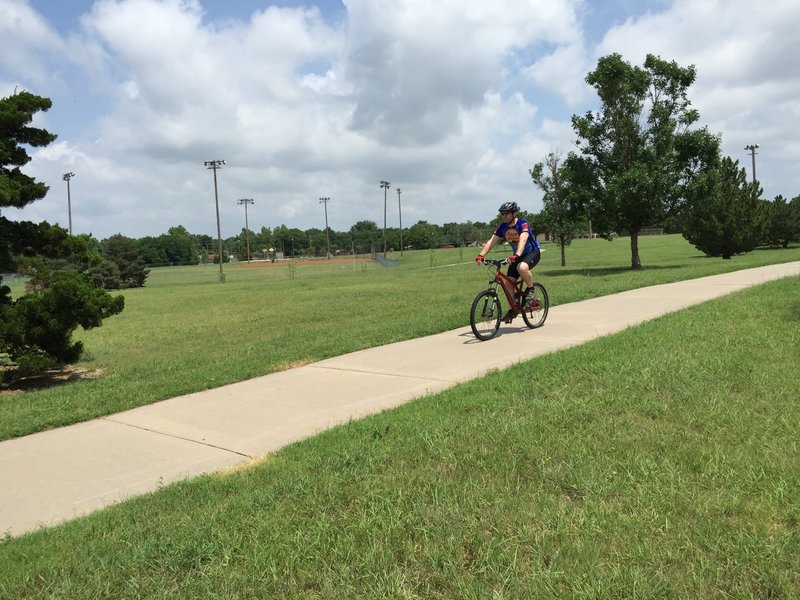 Good softball park...maybe we can talk the city into letting KSS cut a trail and put a skills park in?