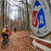 2015 KYMBA New Year's Day ride turning around and heading back toward the dam