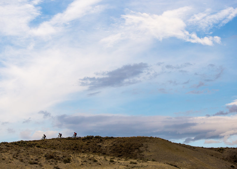 The ridge above Owl Canyon on Enduro trail.