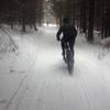 WAMB grooms the Cherry Hill trail for fat-biking in the winter!