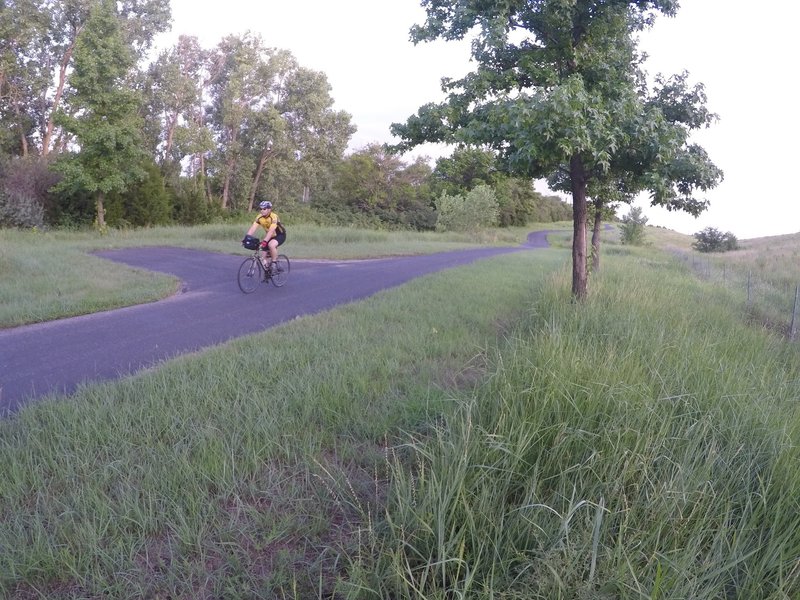 This is a nice climb if you're traveling south.