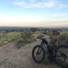 Looking back over Albuquerque.