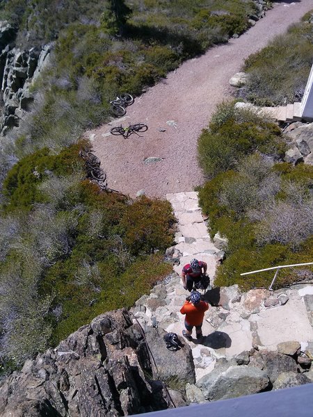 Getting started below the lookout