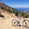 The top of Freel Peak or as far as you can go on a bike. If you want to go to the TOP you have to hike.