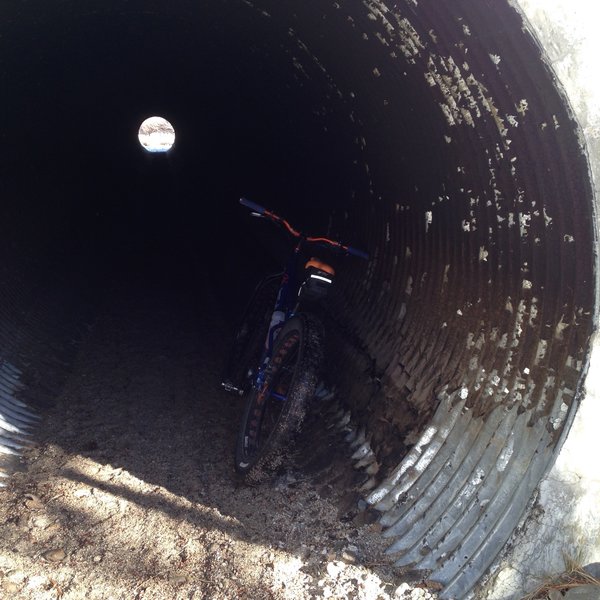 The tunnel under HWY 395