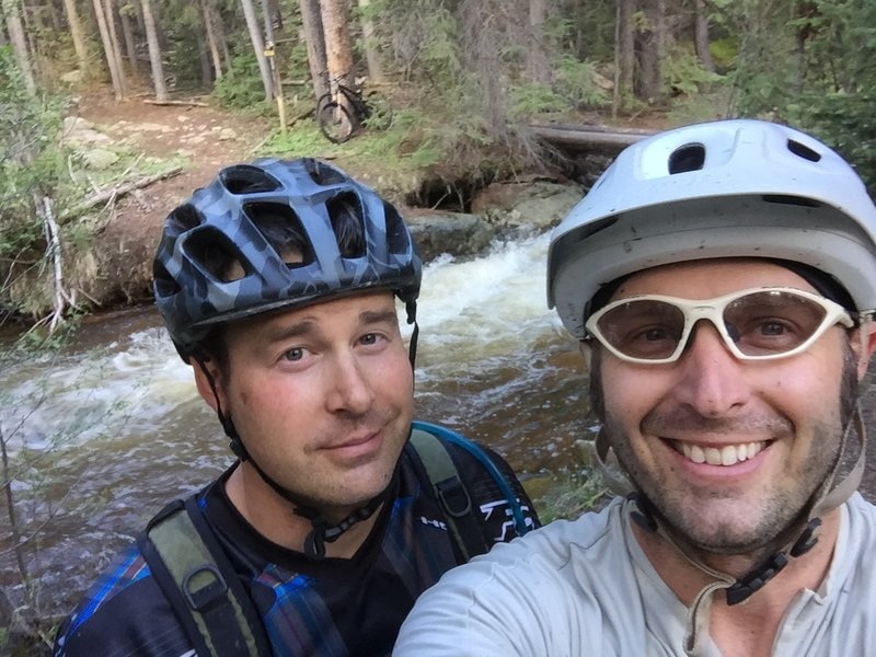 Spruce Crossing at the North Fork of the Cache La Poudre River