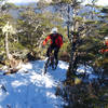 Winter riding on Maitland Ridge