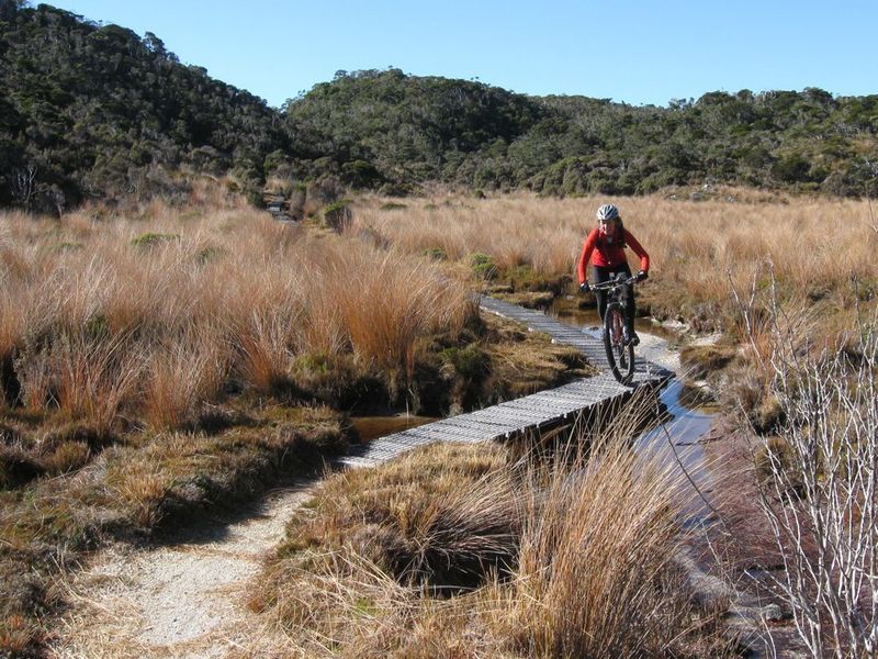 Boardwalks help keep your tires clean