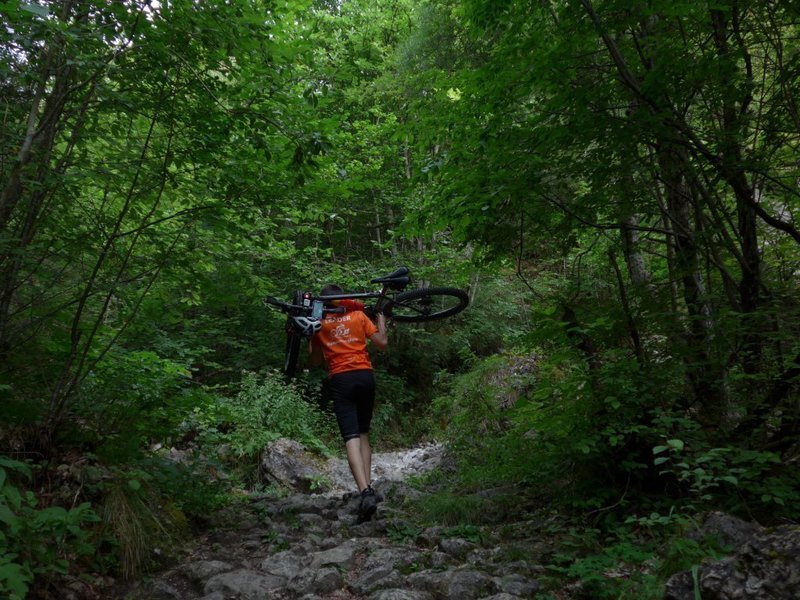 Hike-the-Bike at Val Scaglia