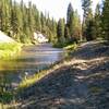 Riding along the Middle Fork