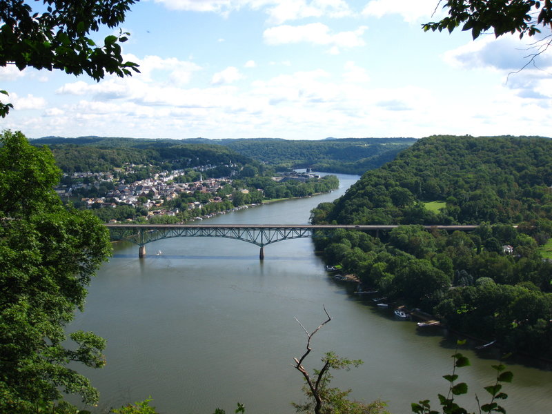 Allegheny River overlook