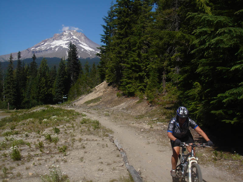 Riding the Optimator Trail - photo by Jim Jonke