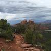 View of Cathedral rock from Hi-Line.