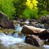 Shot of Two Elk Creek using iPhone 5s and SlowShutter. You can't miss this spot.