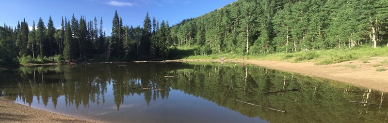 Pano photo at Dog Lake