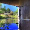 Inside the tunnel under Highway 69