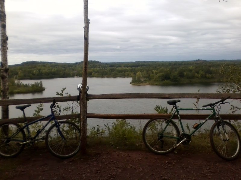 View from the top of Sand Hog