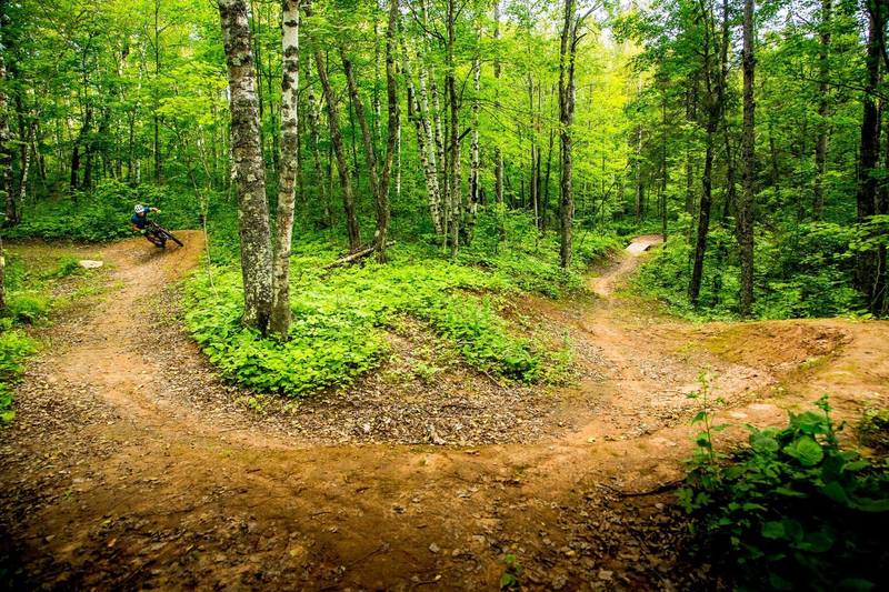 A section of the Duluth Traverse at Mission Creek.