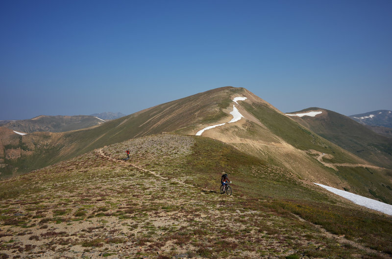 Just the first of many sections of trail like this.