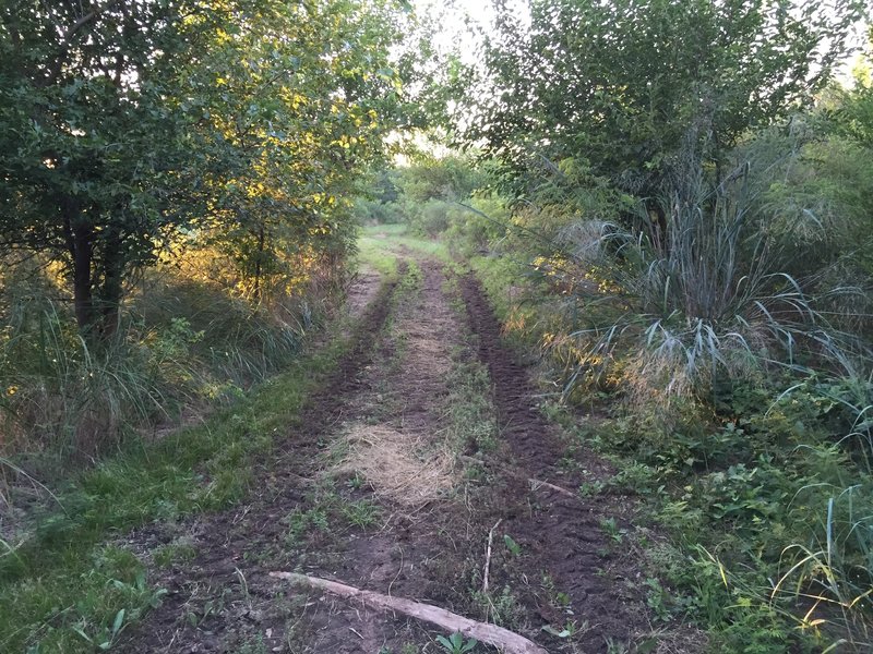 It's doubletrack back in here for maintenance purposes.