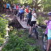 Summer youth group ride, Sechler bridge