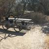 The Lake Natoma trail has many little turnouts and stub trails where the state park has placed picnic tables. A perfect place for a picnic with the kids!  Always a beautiful view too.