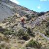 Riding down beside Smyths Stream.