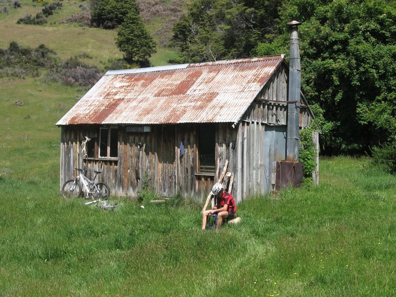 The old musterers hut at Stanley Vale.