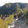 Once the Lockett Range is crested the vistas open up to the mountains of western Kahurangi National Park.