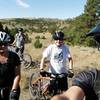 Mountain biking in Gillette, WY? Who woulda thought? Smiles all around on the Burnt Hollow trail.