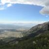 Panorama looking west toward Ogden.