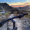 This section of Trail 100 has mild-moderate singletrack and some steep, but short climbs. The views can pay off in the early evening.