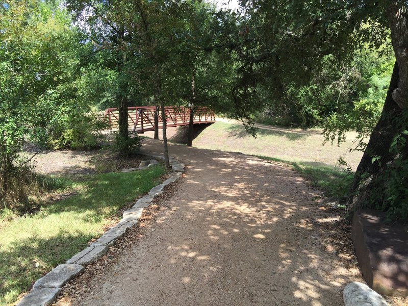 A bridge on Village Trail