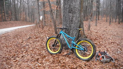 Snack break on trail 10