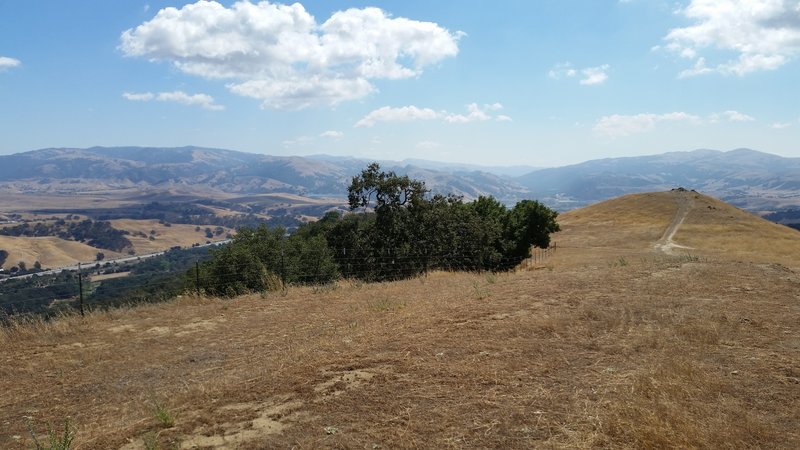 The Ridgeline Trail has an "on top of the world" feeling