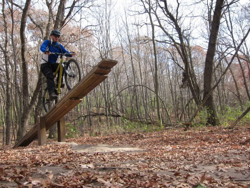 Graydon riding the teeter.