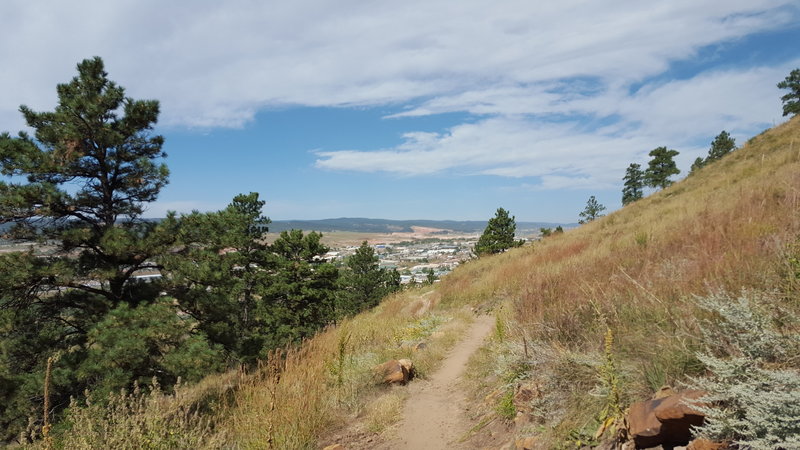 View of Rapid City from the Far West trail